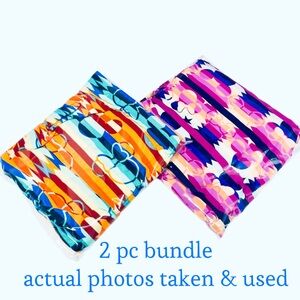 EUC LuLaRoe Tall & Curvy 2 Pc Leggings Minnie 02 Bundle Actual Photos Taken